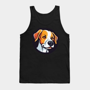 Dog funny illustration Tank Top